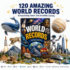 World Records Book A World Record Encyclopedia That Sparks Curiosity A 10-in-1 Illustrated Book