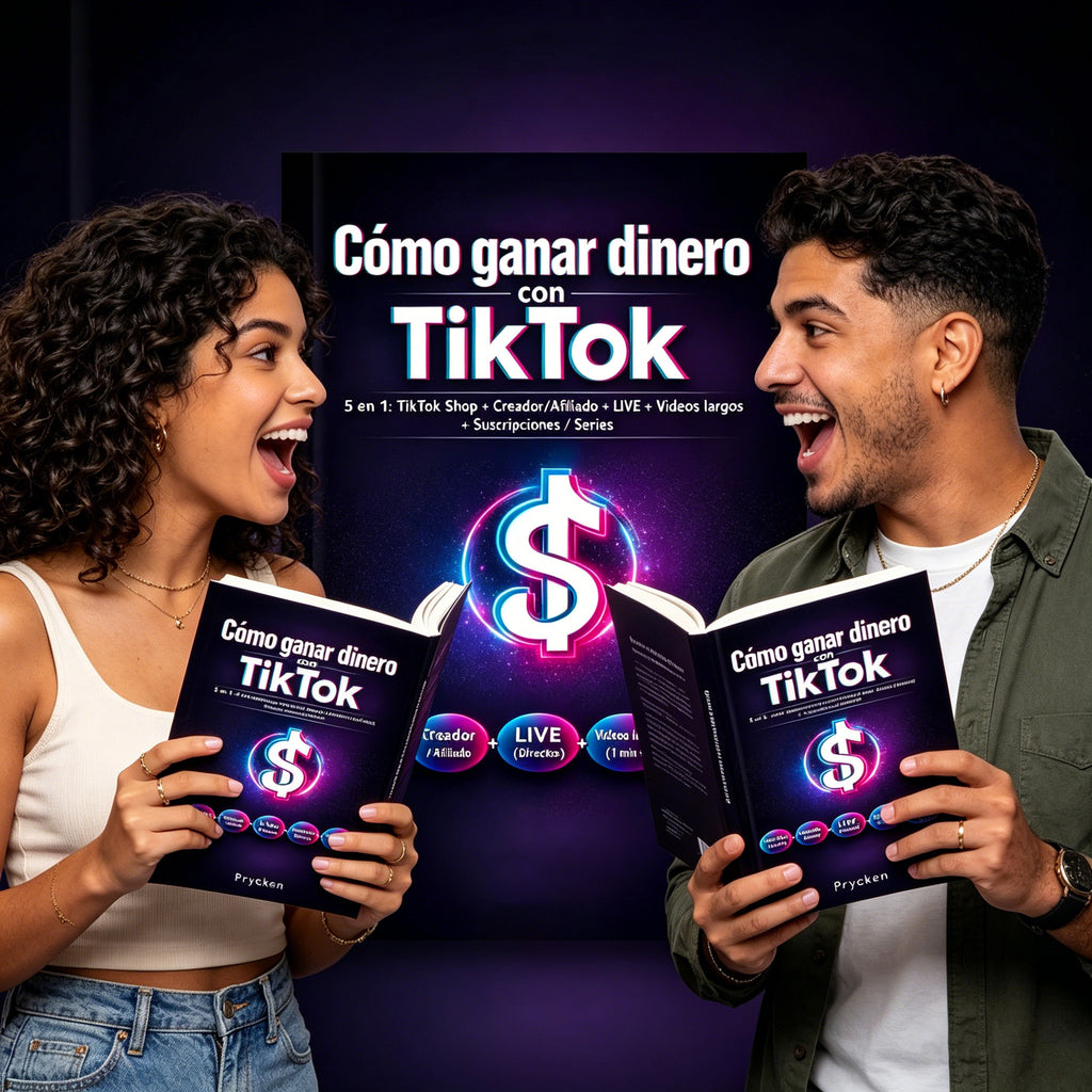 Cómo Ganar Dinero con TikTok 5 en 1: Shop Afiliado LIVE Videos y Suscripciones
