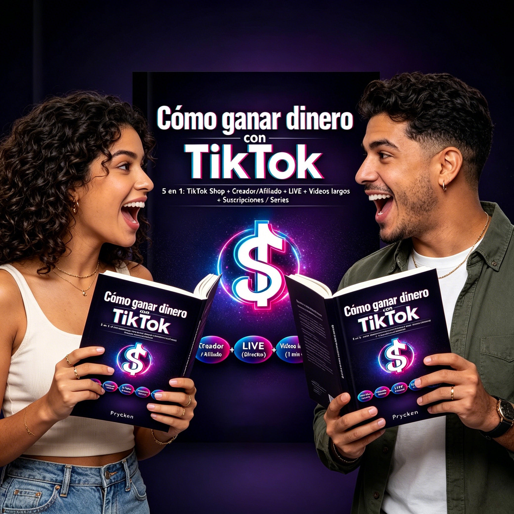 Cómo Ganar Dinero con TikTok 5 en 1: Shop Afiliado LIVE Videos y Suscripciones