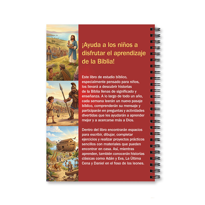 ESTUDIO BÍBLICO Actividades y Lecciones para Aprender y Crecer en la Fe