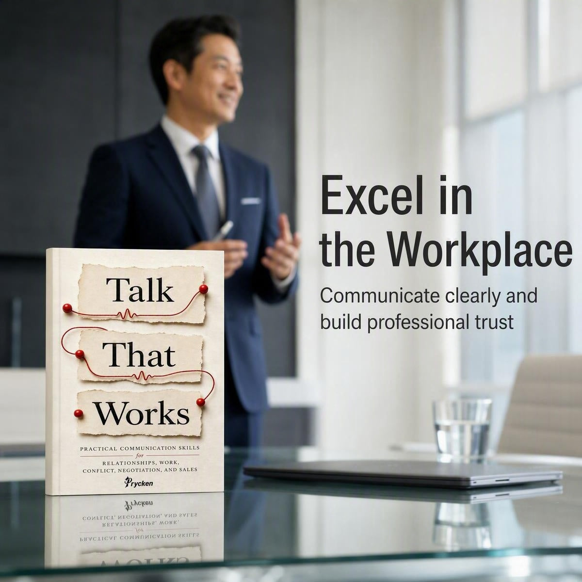 PRYCKEN Talk That Works Communication Skills Book for Adults Build Social Skills