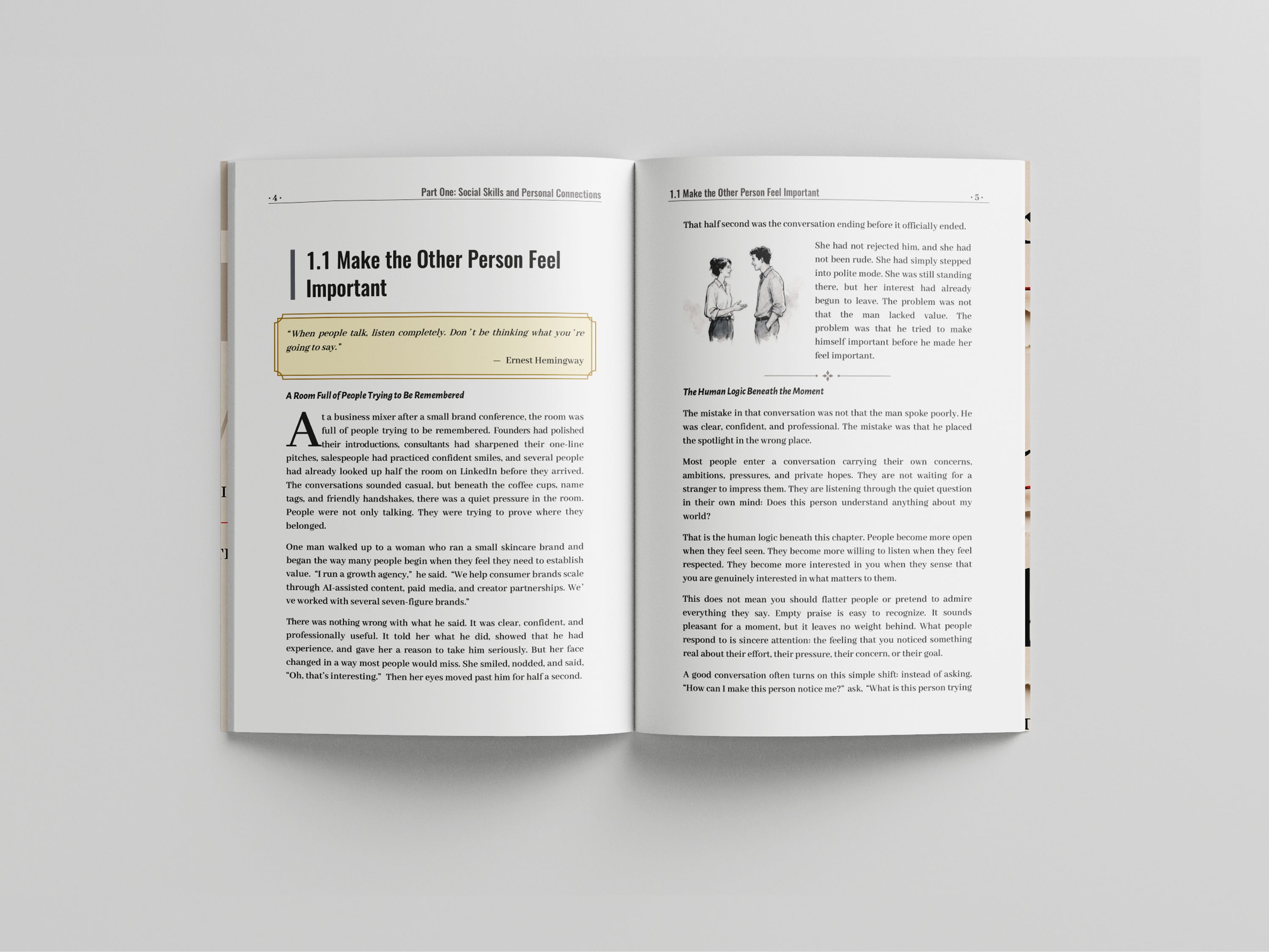 PRYCKEN Talk That Works Communication Skills Book for Adults Build Social Skills