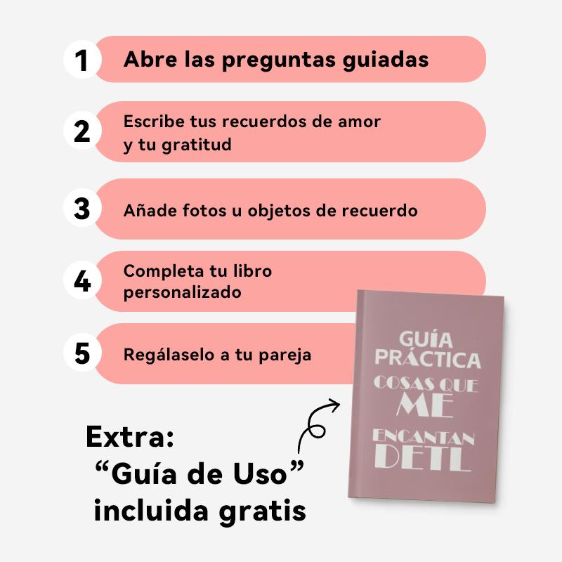 Cosas Que Amo de Ti – Diario Romántico para Parejas  50 Preguntas de Amor para Ti y Nosotros