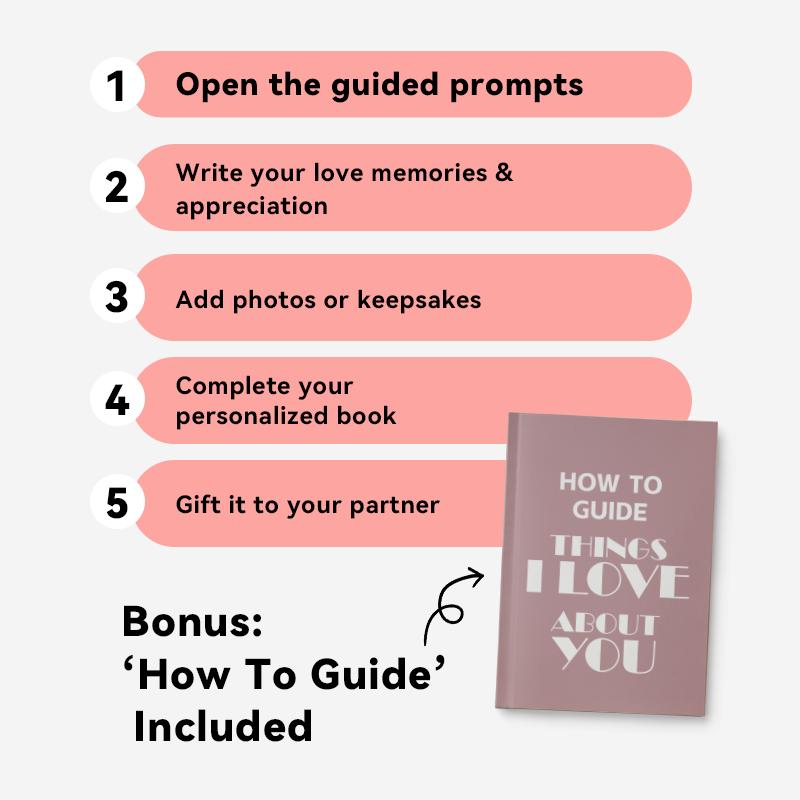 Things I Love About You and the Reasons Why I Love You Fill-in-the-Blank Gift Book