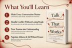 PRYCKEN Talk That Works Communication Skills Book for Adults Build Social Skills