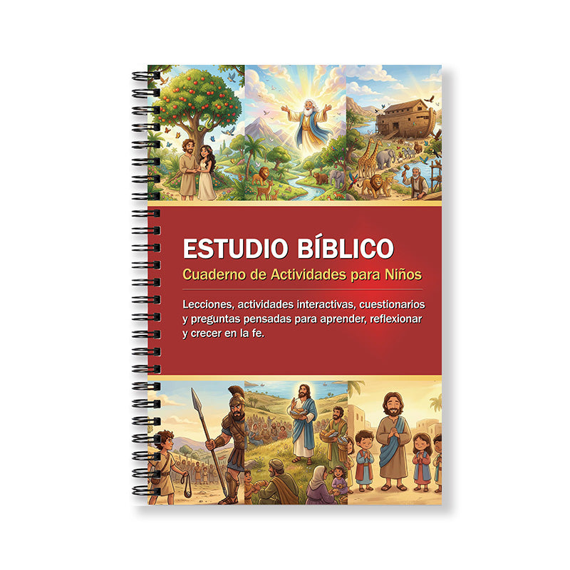 ESTUDIO BÍBLICO Actividades y Lecciones para Aprender y Crecer en la Fe